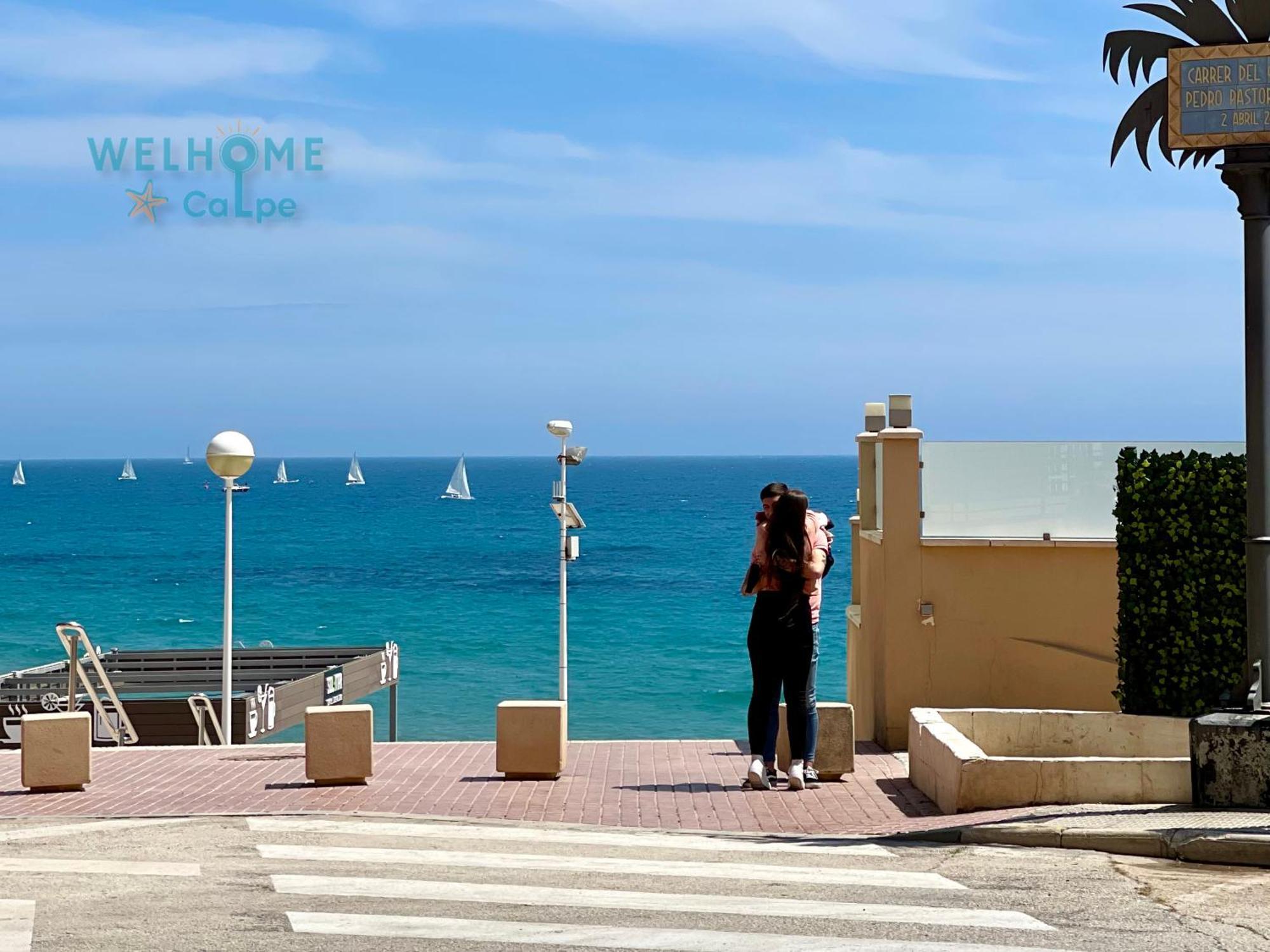 Acuarela Estudio, 1ª Linea, Vista Al Mar, Piscina Calpe Eksteriør billede