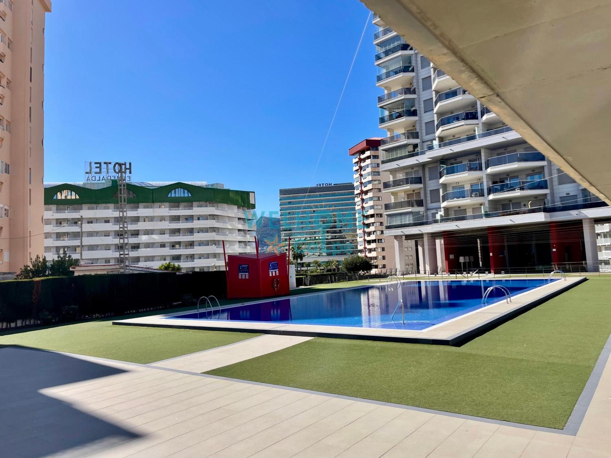 Acuarela Estudio, 1ª Linea, Vista Al Mar, Piscina Lejlighed Calpe Eksteriør billede